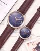 Perfect Replica Jaeger LeCoultre Rose Gold Smooth Bezel Stainless Steel Case Couple Watch (3)_th.jpg